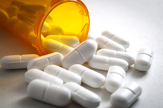Schmerzehandlung - Detailansicht Tabletten